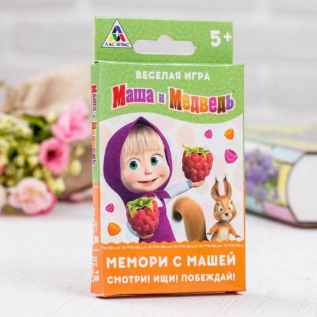 Настольная игра Маша и Медведь Мемори