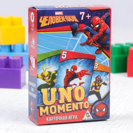 Настольная игра Disney Игра карточная "UNO momento. Человек-паук!"