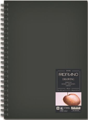 Fabriano Блокнот для зарисовок Drawingbook формат A4 60 л 43212129