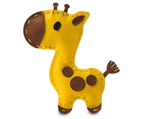 Набор для изготовления игрушки Feltrica шьем из фетра мягкая игрушка Жираф