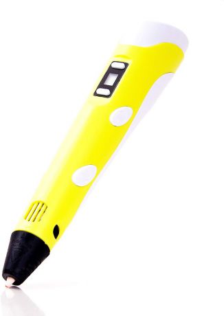 3D ручка Spider Pen Lite, с ЖК дисплеем, цвет: желтый