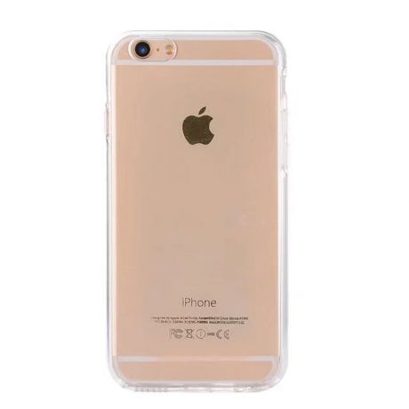 Чехол Eva для Apple iPhone 6/6s, пластиковый, цвет: прозрачный