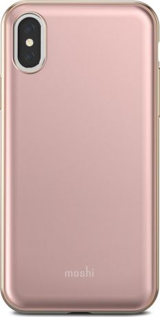 Клип-кейс Moshi iGlaze для iPhone X/XS - Pink (99MO101301)