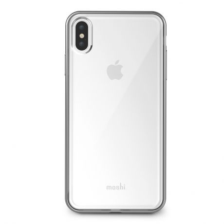 Клип-кейс Moshi Vitros для iPhone XS Max - Clear-Silver