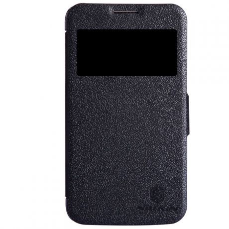 Nillkin Fresh Series Leather Case чехол для Samsung I8580, Black