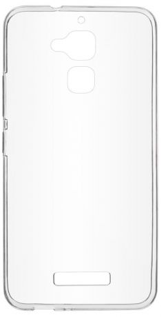 Skinbox Slim Silicone чехол-накладка для Asus Zenfone 3 Max (ZC520TL), Transparent