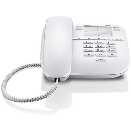 Телефон Gigaset Gigaset DA 310 RUS White, S30054-S6528-S302, белый