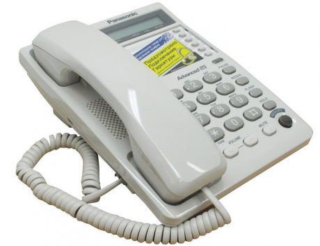 Телефон PANASONIC KX-TS2362RUW, KX-TS2362RUW, белый