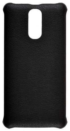 Skinbox Leather Shield чехол-накладка для Digma Power 4G CITI, Black