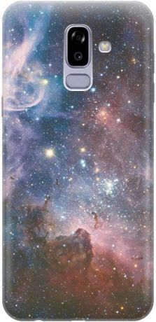 Чехол-накладка Gosso Cases "Космос" для Samsung Galaxy J8 2018 J810F, 191771