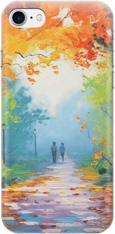 Чехол-накладка Gosso Cases "Яркая осень" для iPhone 7 / iPhone 8, 190337, разноцветный