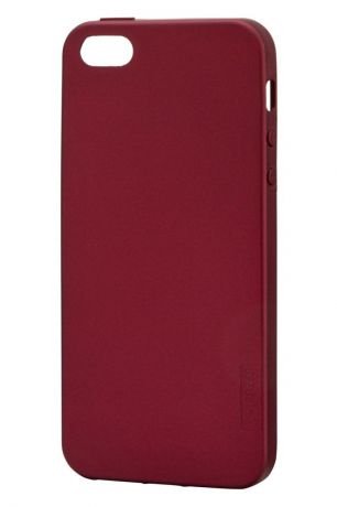 Чехол для сотового телефона X-level Apple iPhone 5/5S/SE, бордовый
