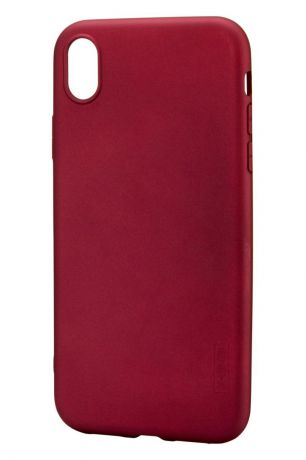 Чехол для сотового телефона X-level Apple iPhone XR, бордовый