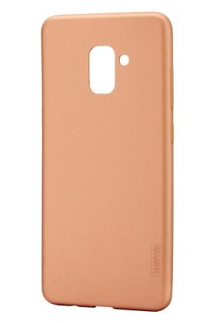 Чехол для сотового телефона X-level Samsung A8 Plus 2018, золотой