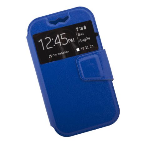 Чехол Liberty Project раскладной универсальный для телефонов размером L 12х5.6 см, 0L-00002573, синий