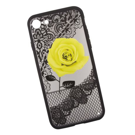 Чехол LP "Роза" для iPhone 8/7, 0L-00036264, желтый