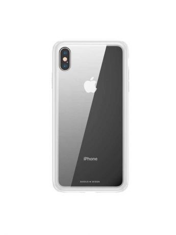 Чехол-накладка Baseus Apple iPhone X Baseus See-through Glass, 572715, White