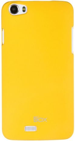 Накладка skinBOX для Explay Rio желтый