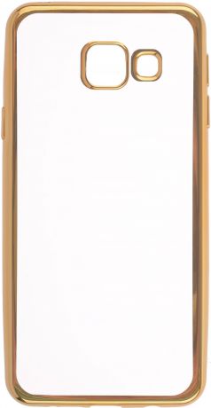 Накладка skinBOX для Samsung Galaxy A3 (2016) золотистый