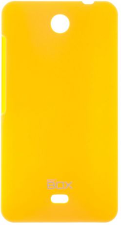 Накладка skinBOX для Microsoft Lumia 430 желтый