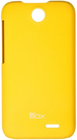 Накладка skinBOX для HTC Desire 310 желтый