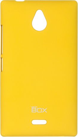 Накладка skinBOX для Nokia X2 желтый