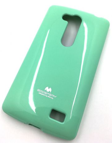 Чехол для сотового телефона Mercury Goospery LG L Fino-D295 Накладка "Mercury" Jelly Case ламинированный силикон, 18750, светло-зеленый