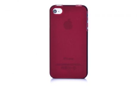 Чехол накладка iPhone 4/4S Xinbo бордовый