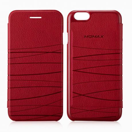 Чехол для сотового телефона Momax Flip Diary Elite для iPhone 6/6S, красный