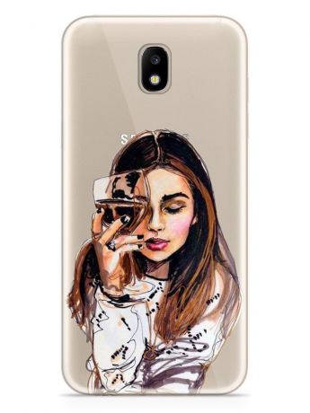 Чехол для сотового телефона With love. Moscow "Art kit" для Samsung Galaxy J3 (2017)