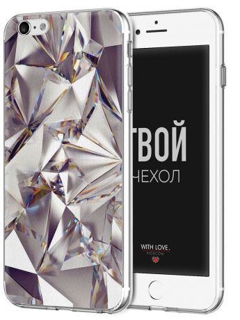 Чехол для сотового телефона With love. Moscow "Art kit" для Apple iPhone 6/6S