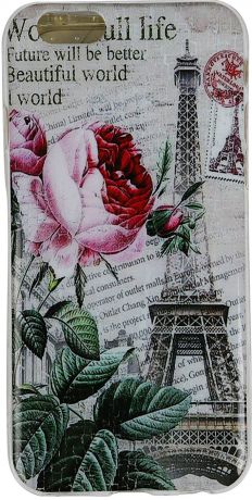 Чехол Luazon для iPhone 6/6S, Paris rose, Fidget Go