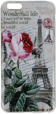 Чехол для iPhone 6 Plus, Paris rose, Fidget Go