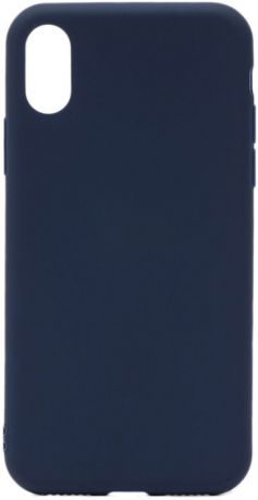 Чехол для сотового телефона GOSSO CASES для Apple iPhone XS / X Soft Touch, 186888, темно-синий