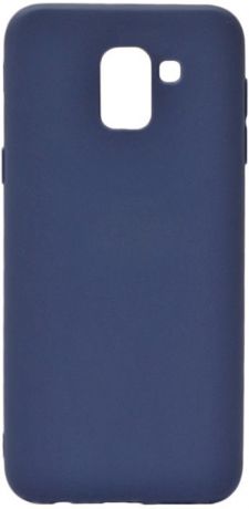 Чехол для сотового телефона GOSSO CASES для Samsung Galaxy J6 (2018) Soft Touch, 186952, темно-синий