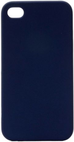 Чехол для сотового телефона GOSSO CASES для Apple iPhone 4S Soft Touch, 196056, темно-синий