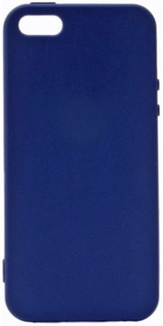 Чехол для сотового телефона GOSSO CASES для Apple iPhone SE / 5S / 5 Soft Touch, 196060, темно-синий