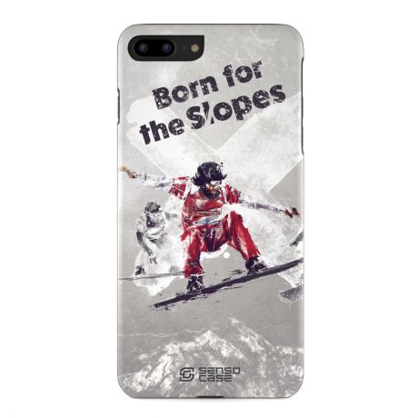 Чехол для сотового телефона SensoCase iPhone 7/8 Plus "Сноубординг", SC-IP7P-snowboarding + защитное стекло в подарок, 100042