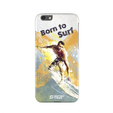 Чехол для сотового телефона SensoCase iPhone 6/7s "Серфинг", SC-IP6-surfing + защитное стекло в подарок, 100047