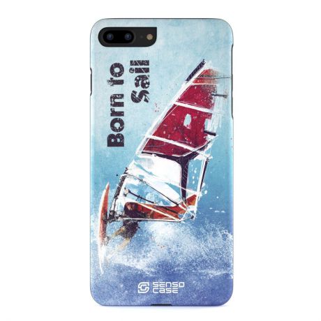 Чехол для сотового телефона SensoCase iPhone 7/8 Plus "Виндсерфинг" , SC-IP7P-windsurfing2 + защитное стекло в подарок, 100158