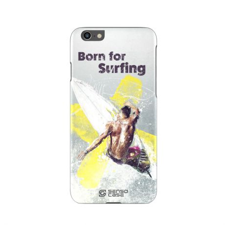 Чехол для сотового телефона SensoCase iPhone 6/7s "Серфинг", SC-IP6-surfing3 + защитное стекло в подарок, 100159