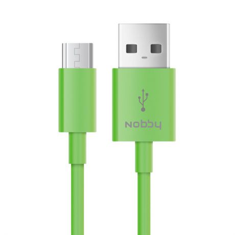 Nobby Connect DT-005, Green кабель USB-microUSB (1 м)