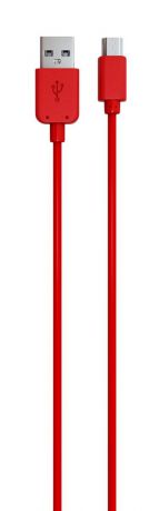 Red Line кабель USB-microUSB, Red (1 м)