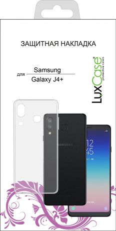 Чехол для сотового телефона Luxcase Samsung Galaxy J4+, 60032, прозрачный