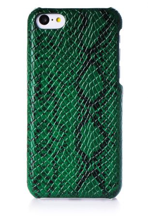Чехол для сотового телефона Kuchi накладка змея ORIGINAL для Apple iPhone 5/5C/5S/SE, зеленый