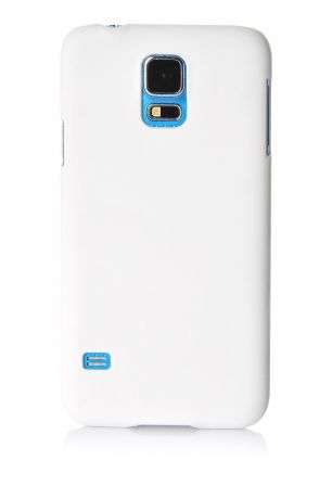 Чехол для сотового телефона Gurdini накладка пластик Soft touch 530066 для Samsung S5, белый