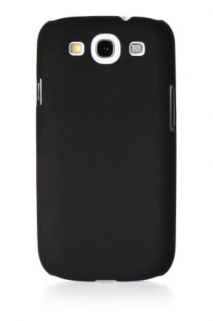 Чехол для сотового телефона Gurdini накладка soft touch пластик 380293 для Samsung S3, черный