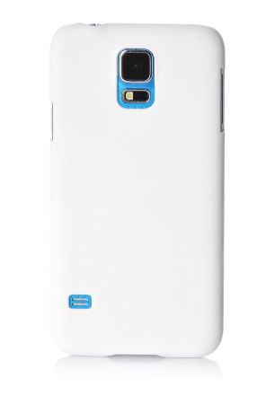 Чехол для сотового телефона Gurdini накладка пластик Soft touch 570011 для Samsung S5 mini, белый