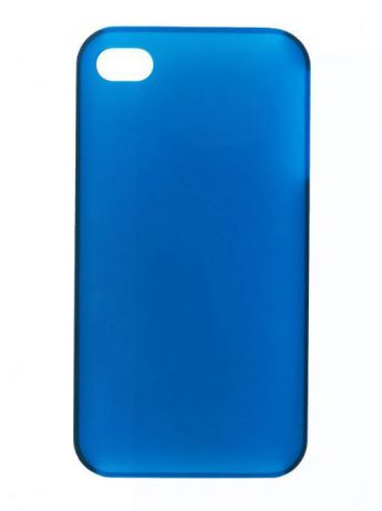 Чехол для сотового телефона IQ Format iPhone4 Softtouch, 6225813152770, синий