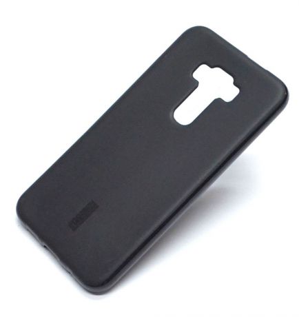 Чехол для сотового телефона Cherry Asus Zenfone 3 ZE520KL Накладка резиновая с пленкой на экран, черный